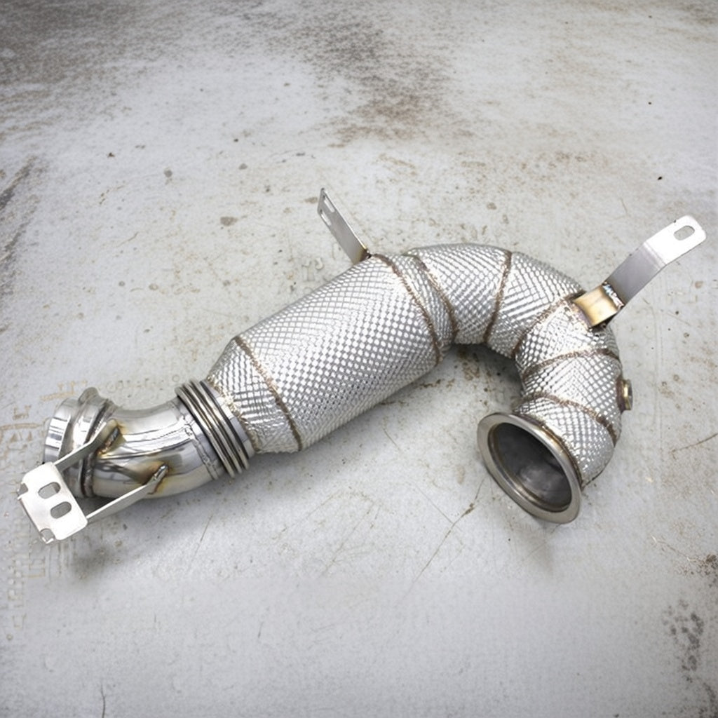 Mercedes E53 AMG High Flow Catted Downpipe