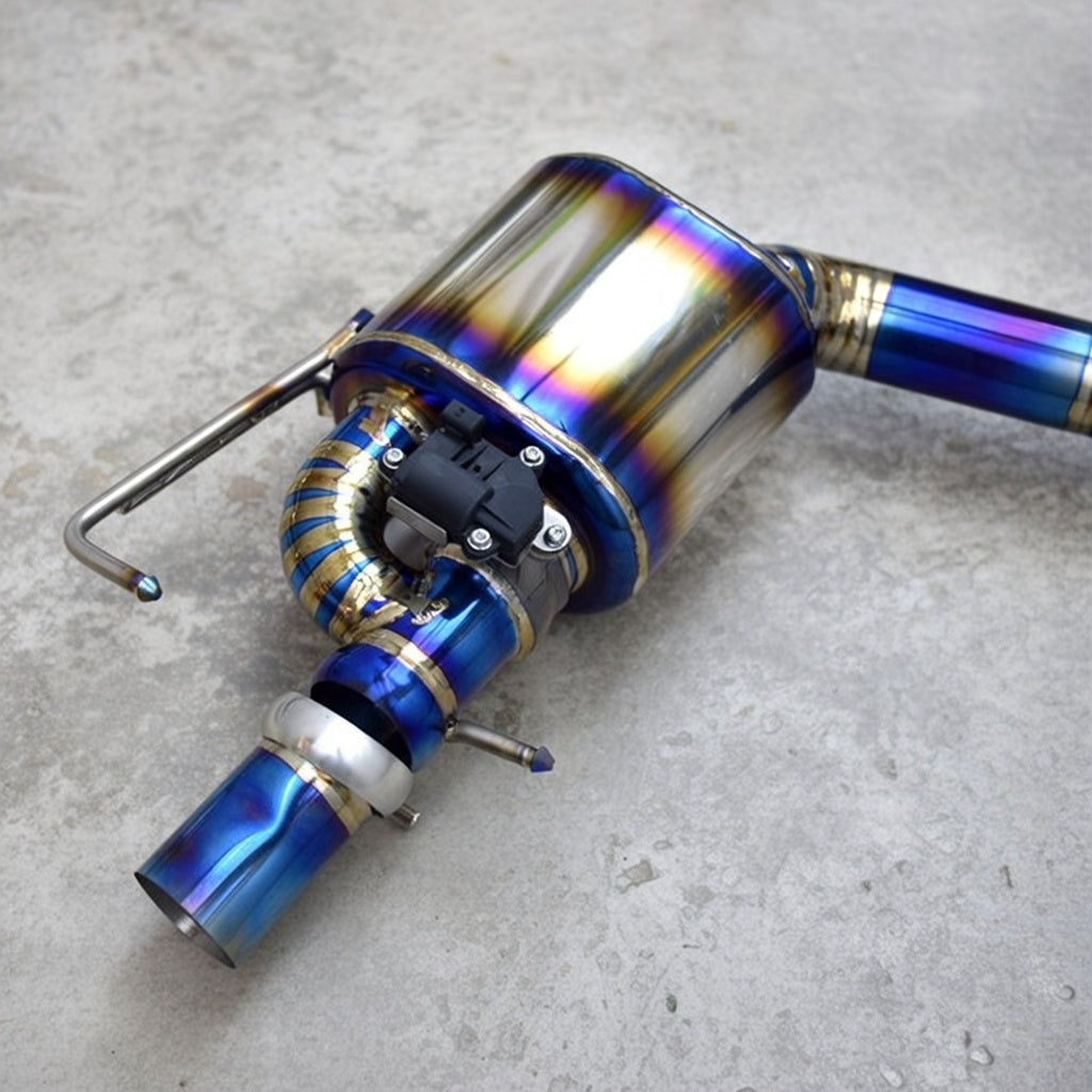 Mercedes-Benz E63/S63 AMG W212 Titanium Valved Exhaust System