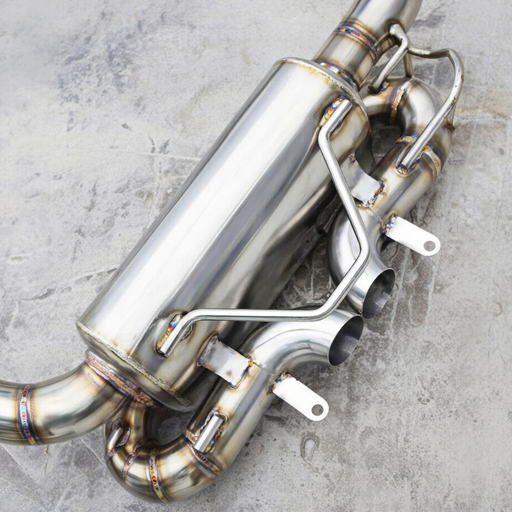 Mercedes-Benz AMG GTR C190 Stainless Steel Valved Exhaust System