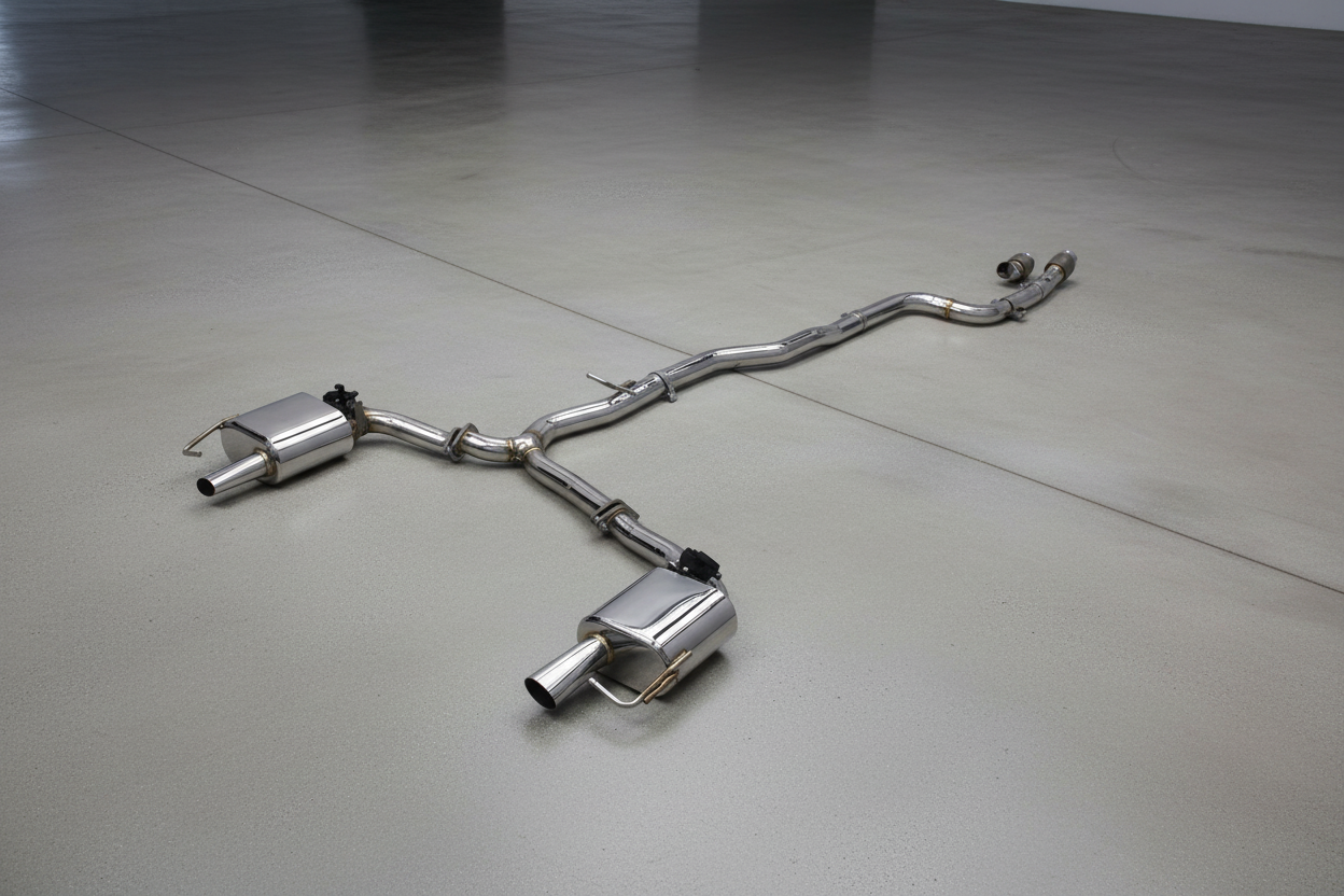 Mercedes C300 W205/C205 Stainless Steel Valved Catback Exhaust System
