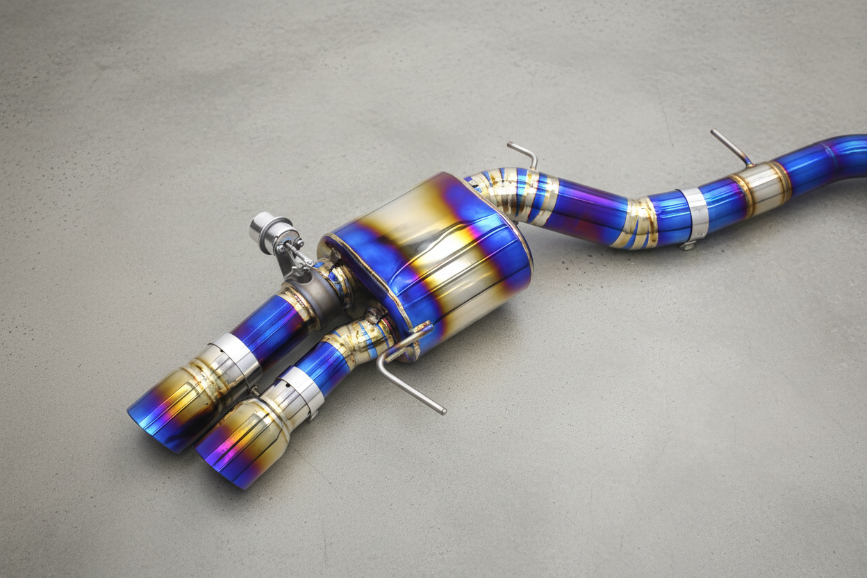 BMW M6 F06/ F06 LCI Titanium Valved Catback Exhaust System