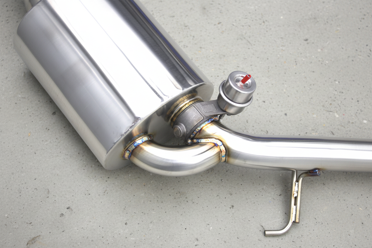 BMW 640i F06/F12/F13 Stainless Steel Valved Catback Exhaust System With Carbon Exhaust Tips