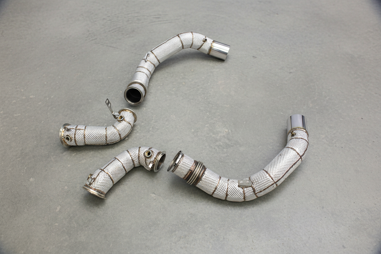 BMW X6M G06 Catless Downpipes