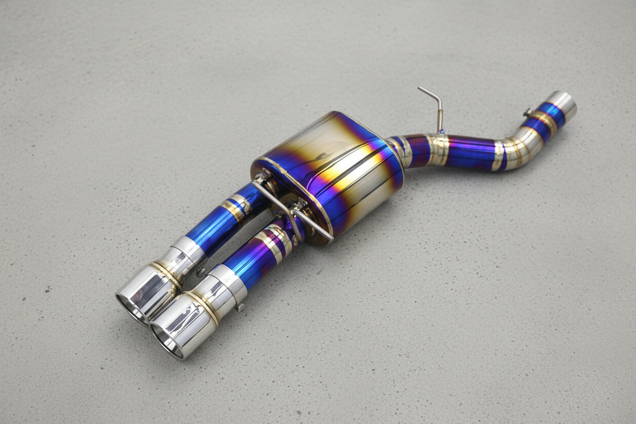 BMW M6 E63/ E63 LCI Titanium Valved Catback Exhaust System