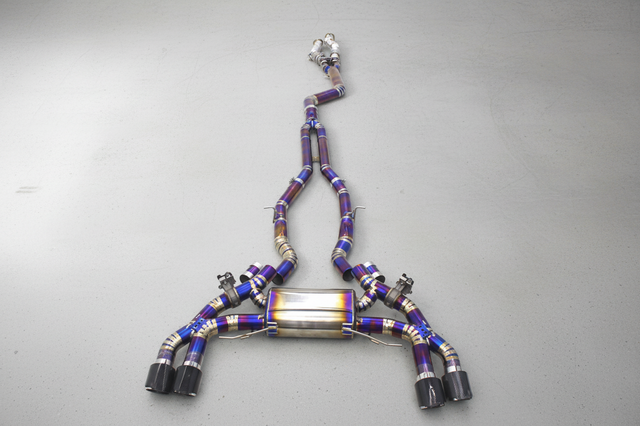 BMW X3M G01/G01 LCI Titanium Valved Catback Exhaust System