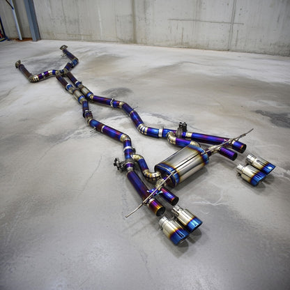 BMW M3/M4 G8X Titanium Valved Catback Exhaust System
