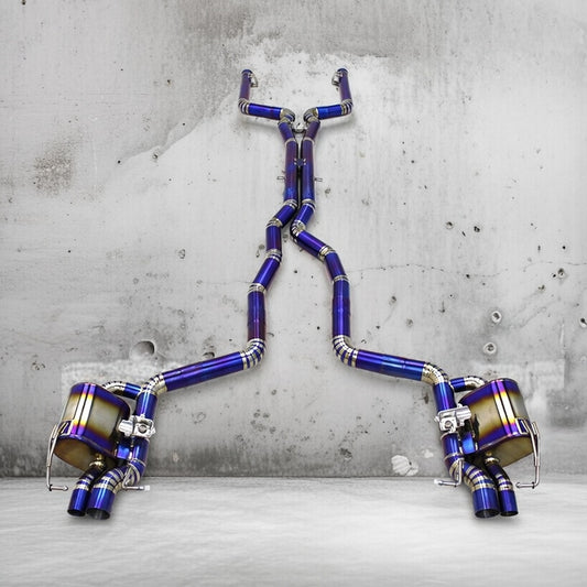 Mercedes C63S AMG W205 Titanium Exhaust System