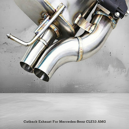 Mercedes CLE53 AMG C236/A236 Stainless Steel Valved Exhaust