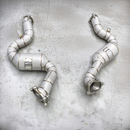 Audi RS6 C7 High Flow Catted Downpipes