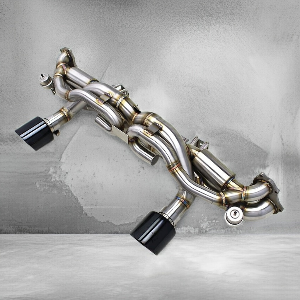 Porsche 718 Cayman GT4 982 Stainless Steel Valved Exhaust System