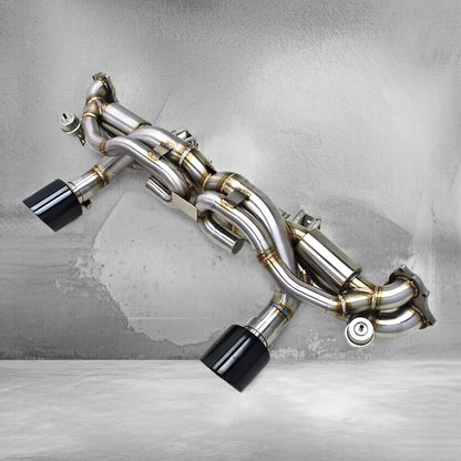 Porsche 718 Cayman GT4 982 Stainless Steel Valved Exhaust System