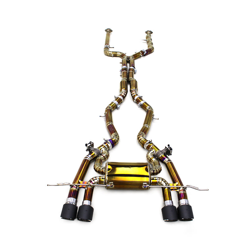 BMW M2 G87 Valved Gold Titanium Exaust System