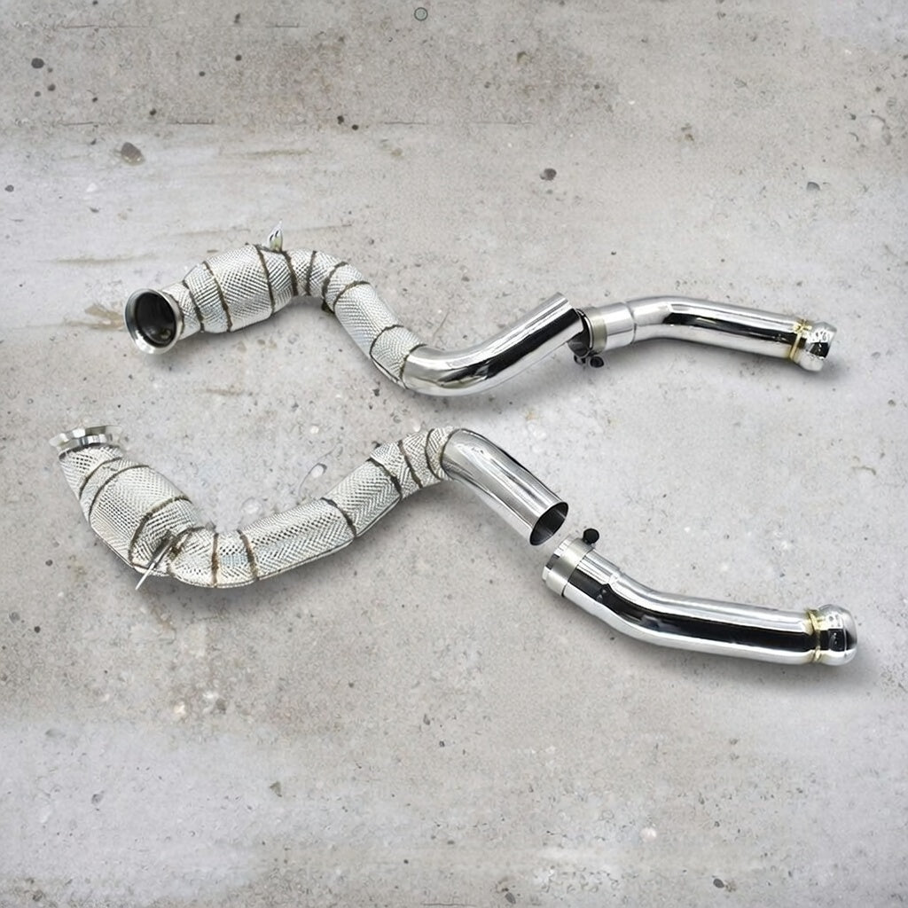 Mercedes C63S AMG W205 Catted Downpipe