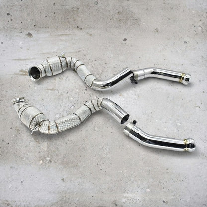 Mercedes C63S AMG W205 Catted Downpipe