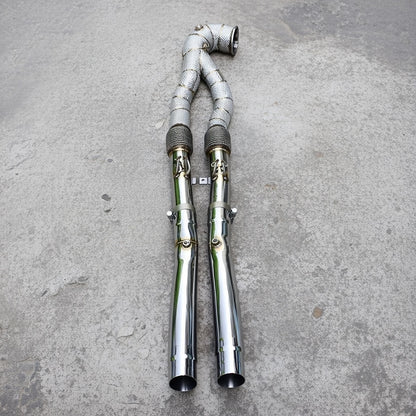 Audi RS3/TTRS 8V/8Y/8S Catless Downpipe