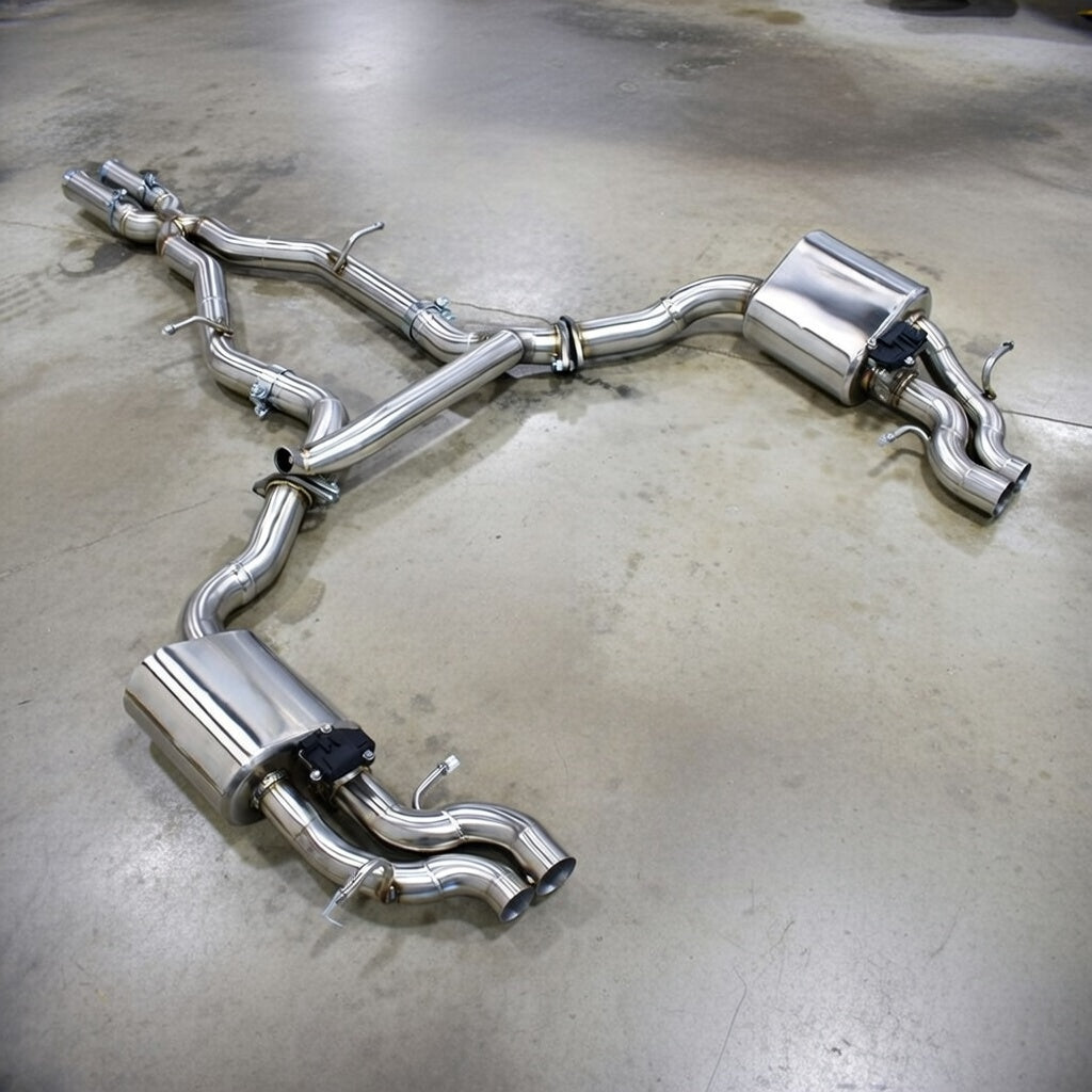 Mercedes-Benz E63/S63 AMG W212 Stainless Steel Valved Exhaust System