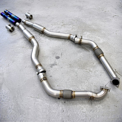 Audi S5 B9 Valved Titanium Exhaust System