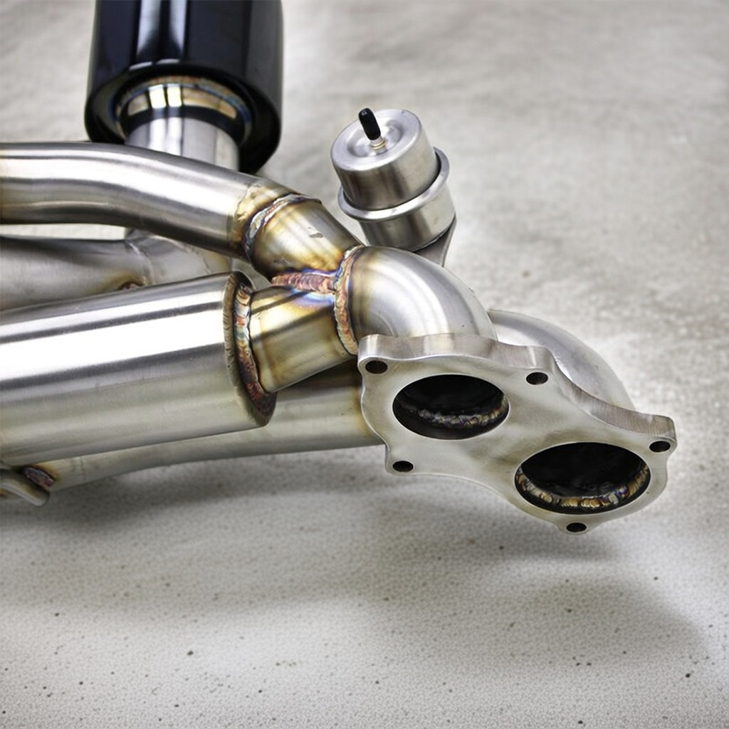 Porsche 718 Cayman GT4 982 Stainless Steel Valved Exhaust System