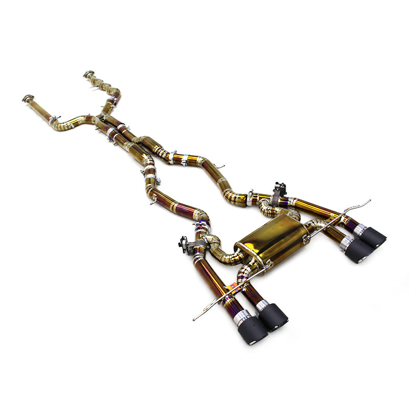 BMW M2 G87 Valved Gold Titanium Exaust System