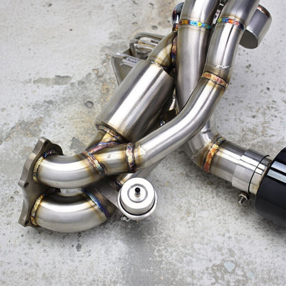 Porsche 718 Cayman GT4 982 Stainless Steel Valved Exhaust System