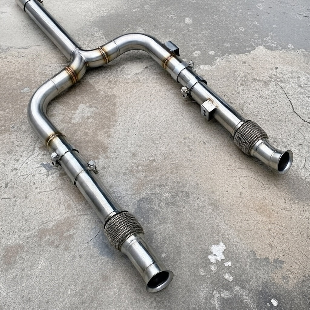 Mercedes C43 AMG W205 Stainless Steel Valved Exhaust System
