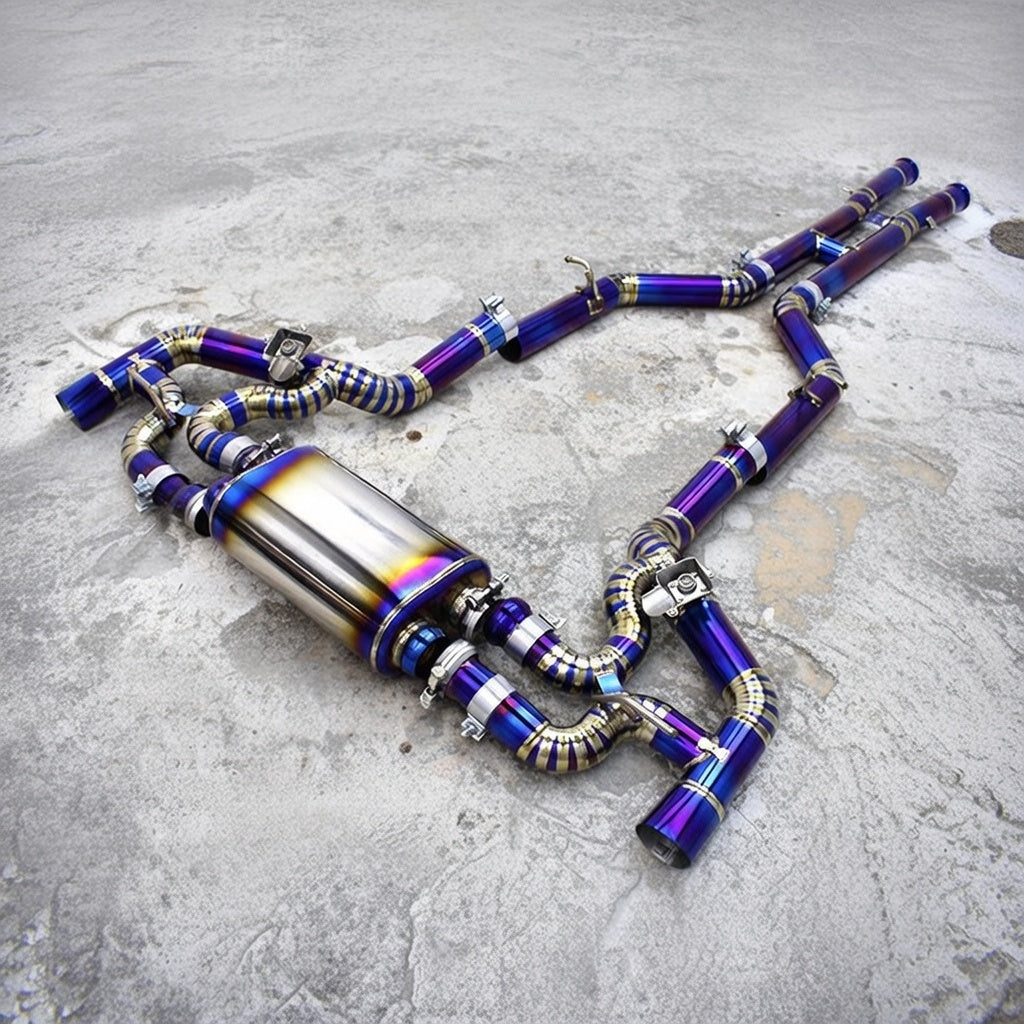 Mercedes-Benz AMG GT/GTS C190 Titanium Valved Exhaust System