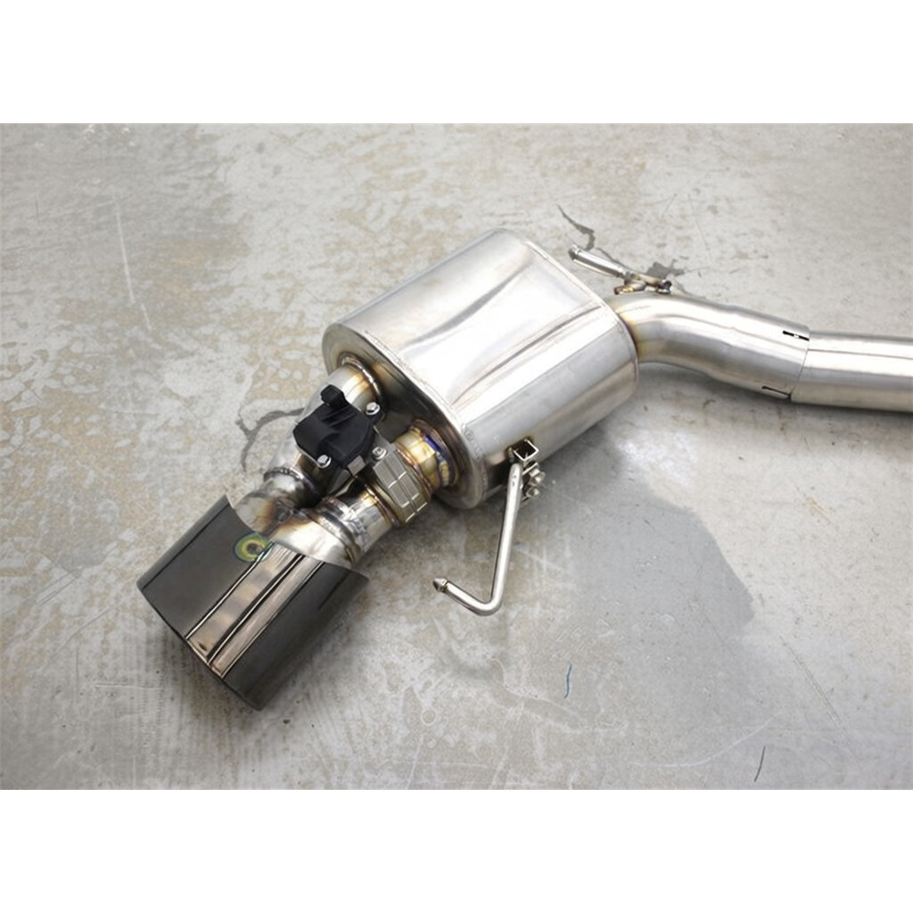 AUDI RS7 C8 STAINLES STEEL VALVED CATBACK EXHAUST SYSTEM