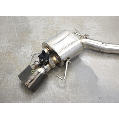 AUDI RS7 C8 STAINLES STEEL VALVED CATBACK EXHAUST SYSTEM
