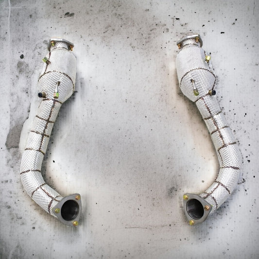 Porsche 718 GT4 RS Catted Downpipes