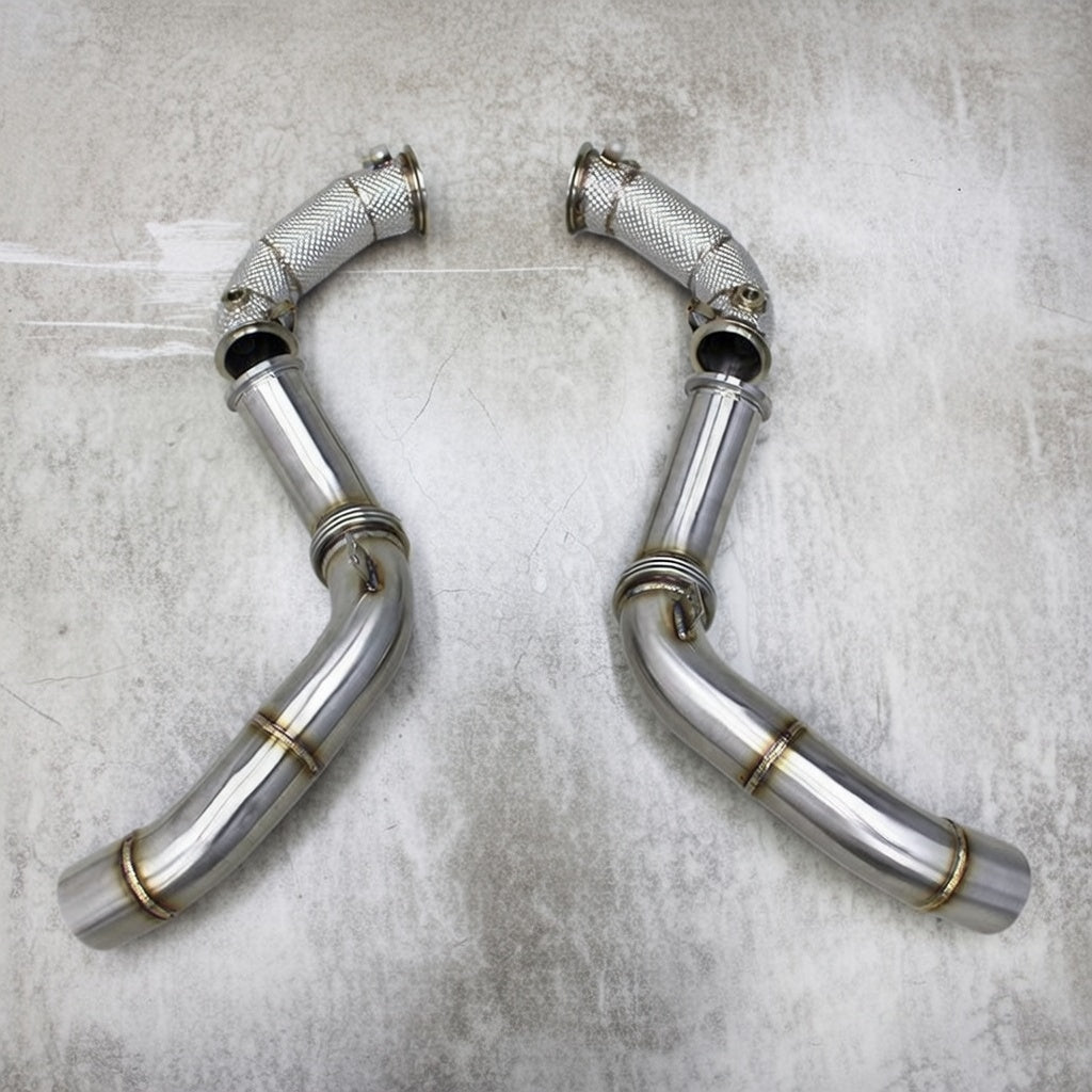 BMW M5 F90 Stainless Steel Catless Downpipe
