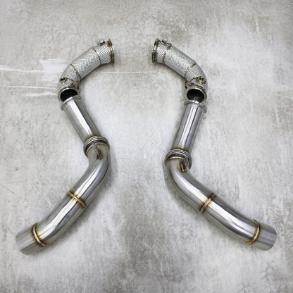 BMW M5 F90 Stainless Steel Catless Downpipe