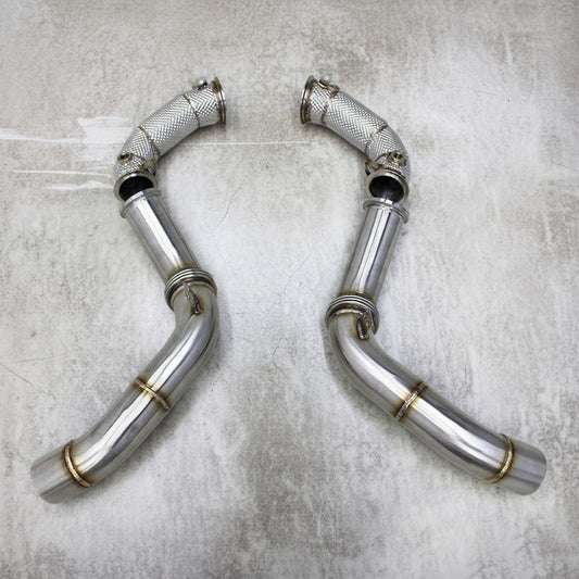 BMW M5 F90 Stainless Steel Catless Downpipe