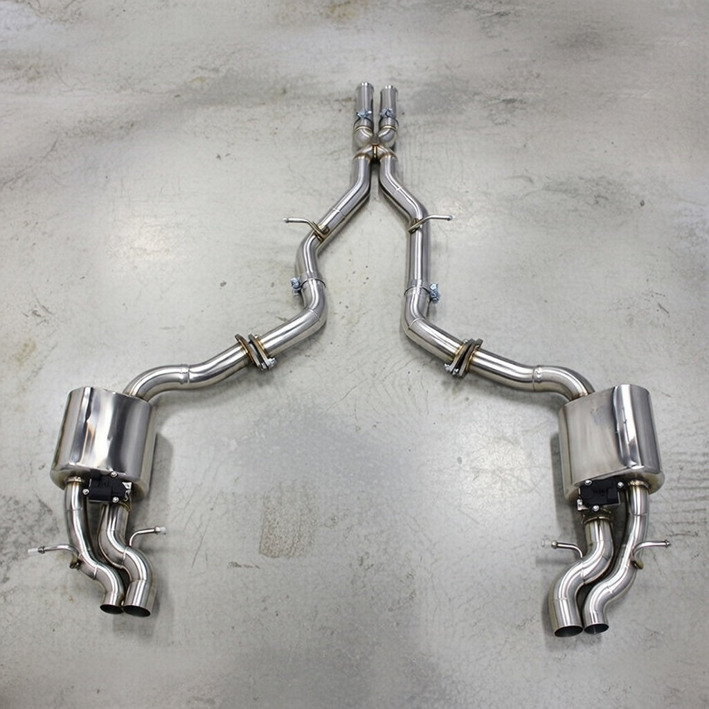 Mercedes-Benz E63/S63 AMG W212 Stainless Steel Valved Exhaust System