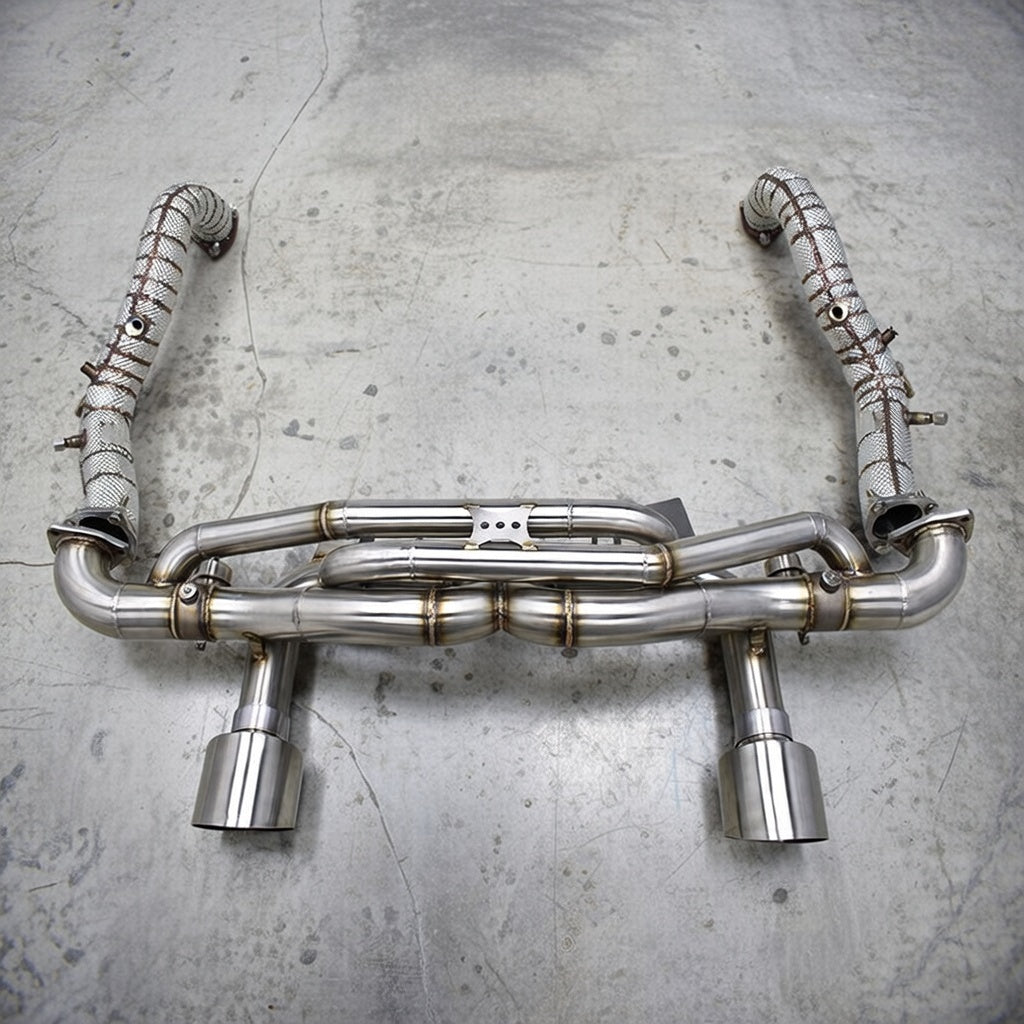 Porsche Cayman 718 GT4 RS 982 Stainless Steel Exhaust