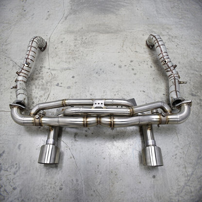 Porsche Cayman 718 GT4 RS 982 Stainless Steel Exhaust