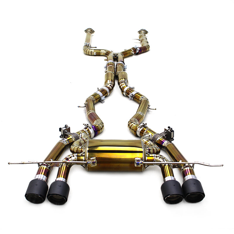 BMW M2 G87 Valved Gold Titanium Exaust System
