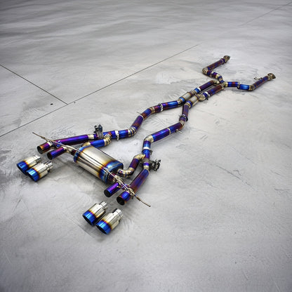 BMW M3/M4 G8X Titanium Valved Catback Exhaust System