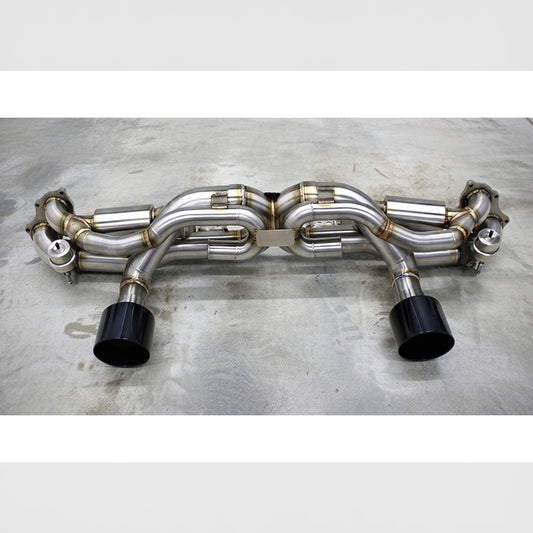 Porsche 718 Cayman GT4 982 Stainless Steel Valved Exhaust System