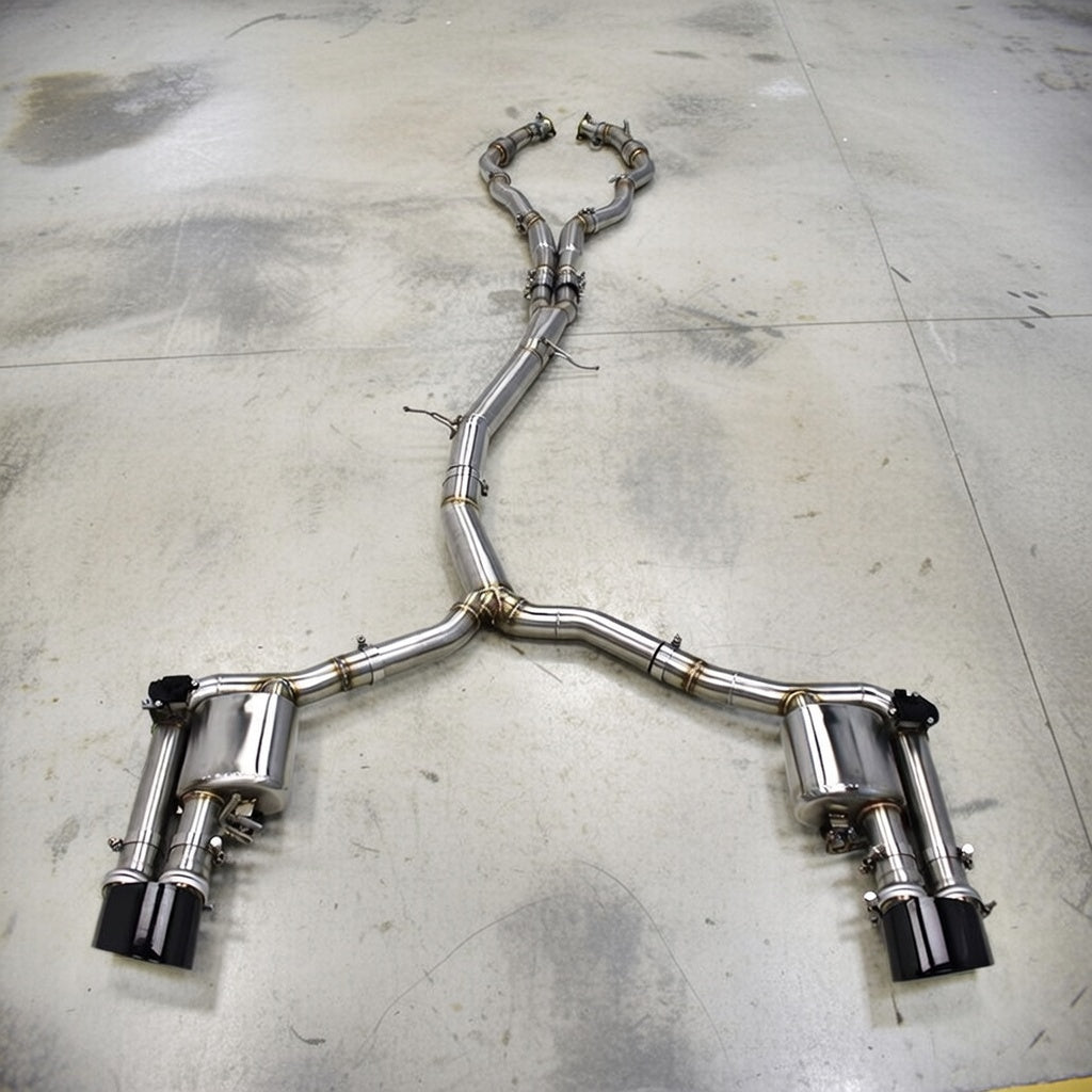 AUDI RS5 B9 STAINLESS STEEL VALVED EXHAUST SYSTEM