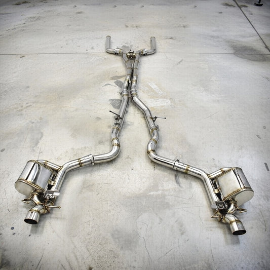 Mercedes GT63S AMG X290 Stainless Steel Exhaust System