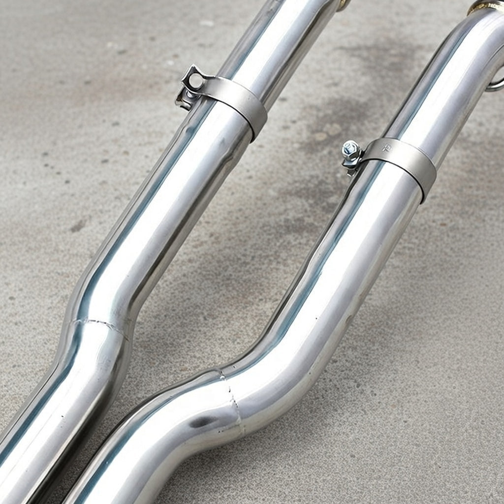 Audi S8 D4 Catless Downpipe+Y Pipe