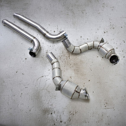 Mercedes AMG GTR/GTS Catted Downpipe
