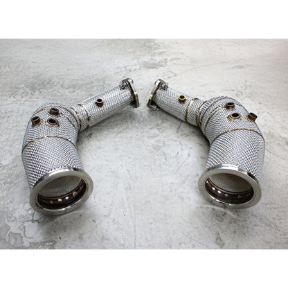 Audi RS6 C8 High Flow Catted Downpipes