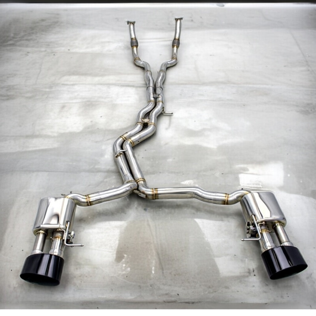 AUDI RS6 C8 STAINLESS STEEL VALVED EXHAUST SYSTEM