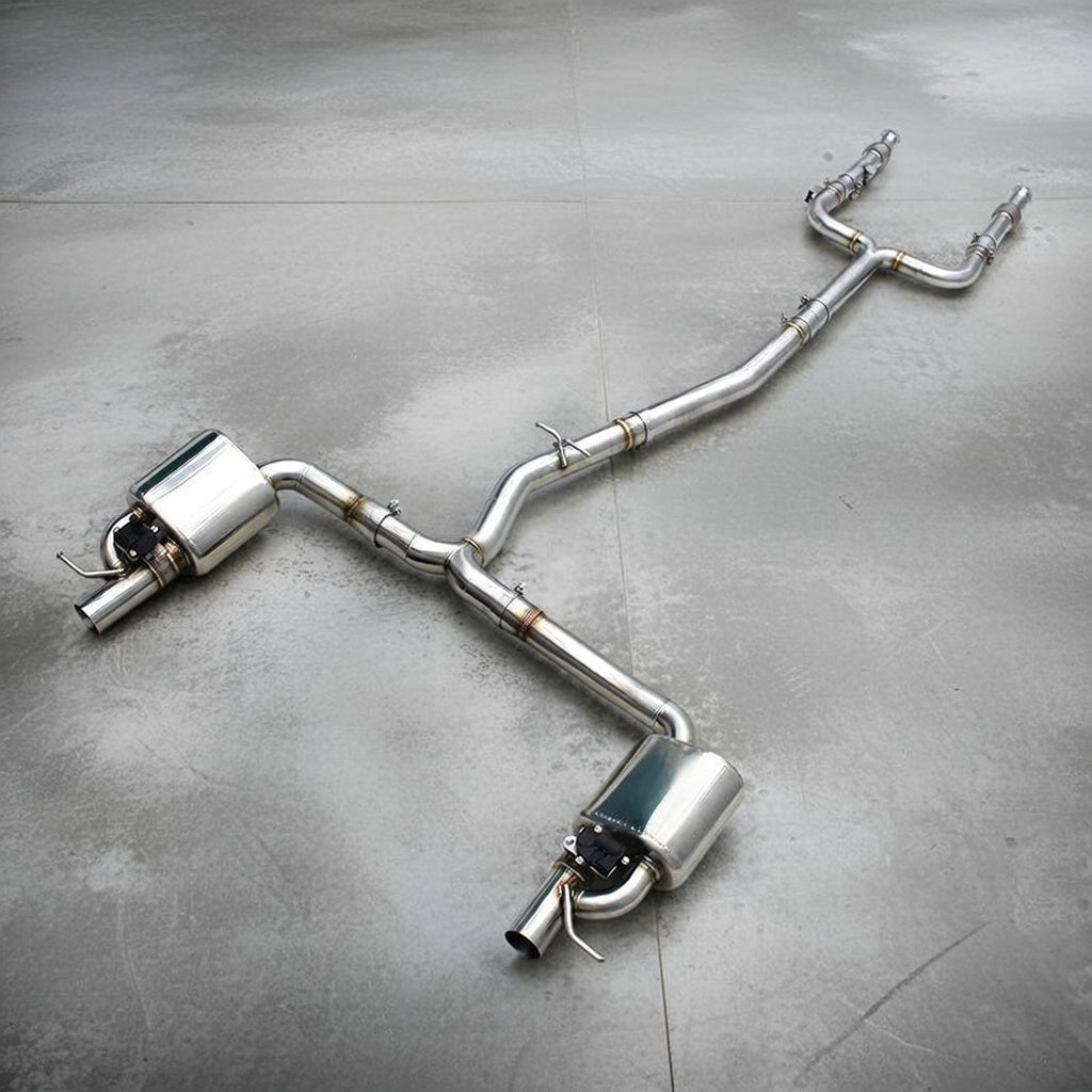 Mercedes C43 AMG W205 Stainless Steel Valved Exhaust System