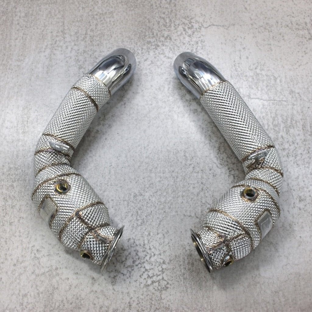 BMW M5 F10 Stainless Steel Catless Downpipe