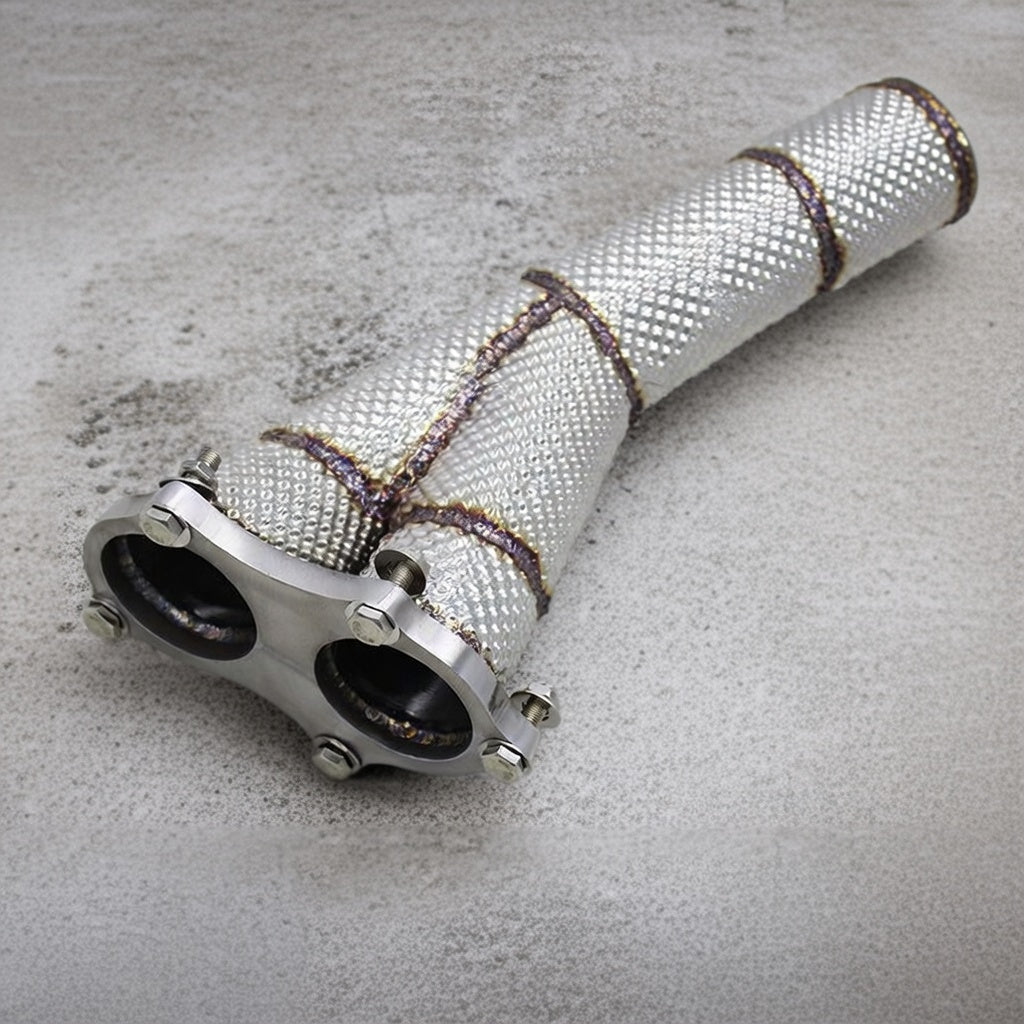 Porsche 718 GTS Headers+Y Pipe