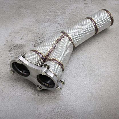 Porsche 718 GTS Headers+Y Pipe