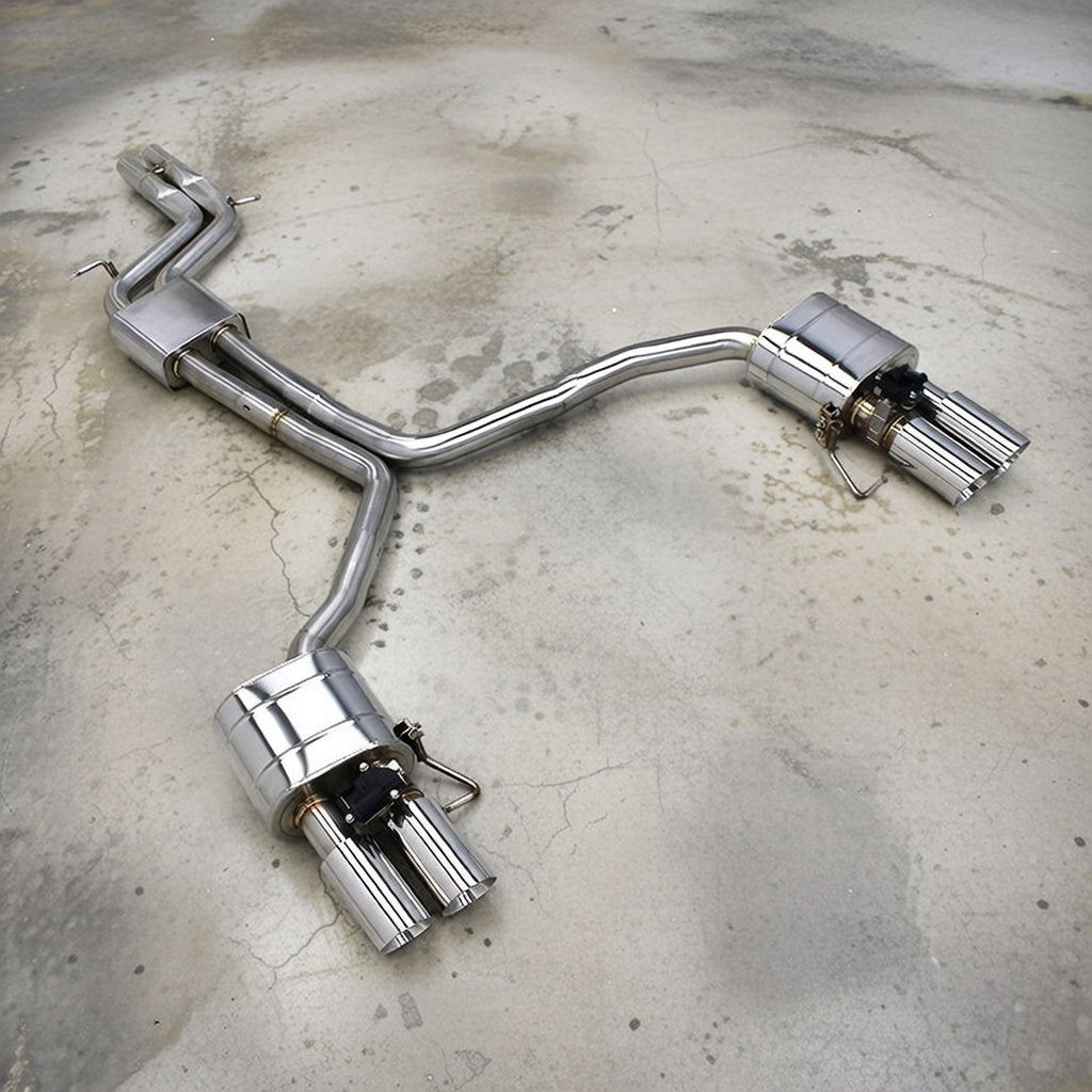 Audi S4 B9 Valved Stainless Steel Exhaust System