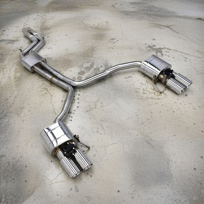 Audi S4 B9 Valved Stainless Steel Exhaust System